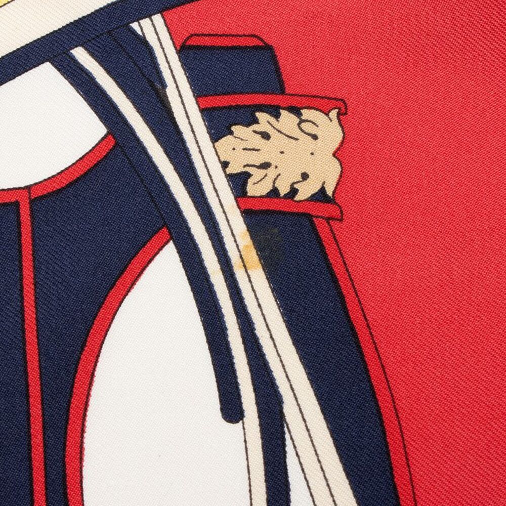 Hermes Silk Washington's Carriage 90cm Scarf - Picture 8 of 8